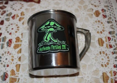 Taza Soda City 2015 logotipo del Departamento de Bomberos Mushroom Festival 2015 Foto 1 de 2