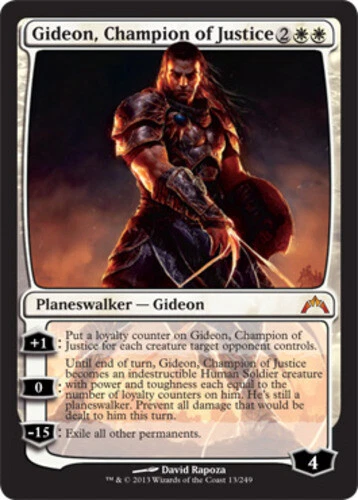 Gideon, Champion of Justice NM, English MTG Gatecrash - Image 1 of 1