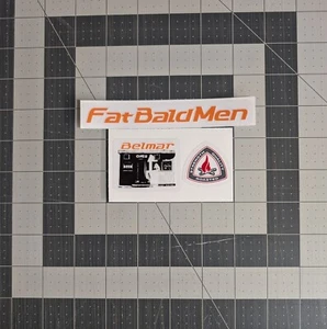 FBM Bikes Belmar BMX Handlebar Decal Set - Picture 1 of 1