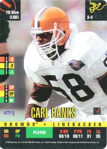 RED-ZONE Carl Banks BROWNS MSU Michigan St. SPARTANS - Picture 1 of 1