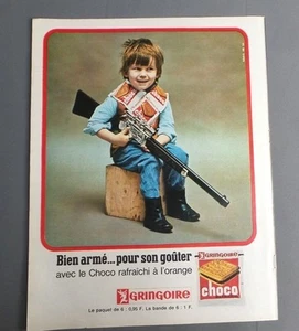PUB PUBLICITE ANCIENNE ADVERT CLIPPING 30817/ CHOCO RAFRAICHI L'ORANGE GRINGOIRE - Imagen 1 de 1