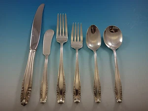 Stradivari by Wallace Sterling Silver Flatware Set For 12 Service 78 Pieces - Picture 1 of 9
