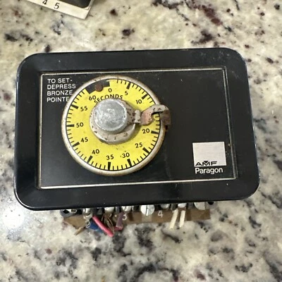 Paragon Timing Motor & Clutch Magnet 500-102-00 9W 120V 60Hz Used - Image 1 of 4