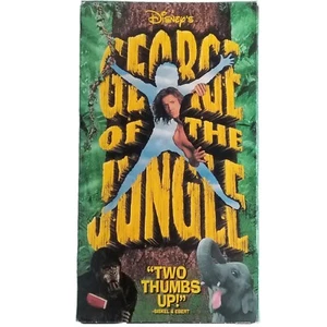 George Of The Jungle VHS Brendan Fraser Disney - Picture 1 of 3