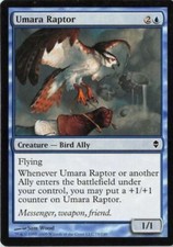 X4 Umara Raptor Zendikar LP/NM MTG Magic DNA GAMES
