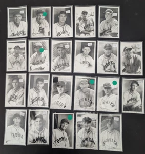 22 Vintage George Brace 4x6 photos 1930's Brooklyn Dodgers Names in Descrip - Picture 1 of 7