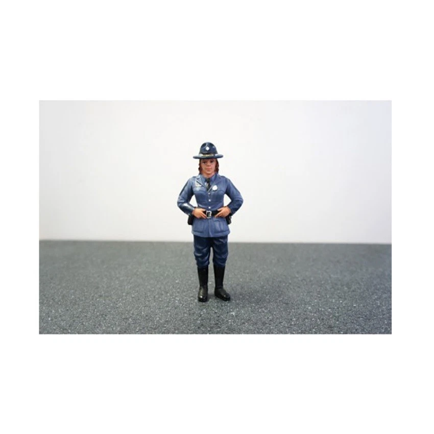American Diorama 16109 State Trooper Sharon Figure for 1-18 Diecast Model Cars