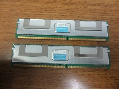 Lot of 2 Unbranded 8GB DDR2 PC2-5300 GG20660 ECC F/B  - Image 1 of 3