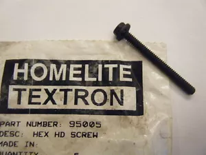 HOMELITE NUOVA VITE TESTA ESAGONALE PN 95005 - Foto 1 di 1