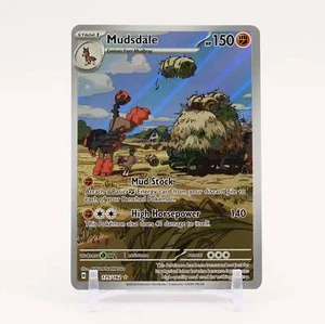 Mudsdale - 175/162 Temporal Forces Illustration Rare Pokemon - NM/MINT - Imagen 1 de 1