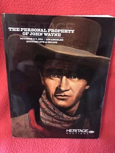 The Personal Property of John Wayne - Heritage Auctions - 2011 Paperbck - Bild 1 von 4