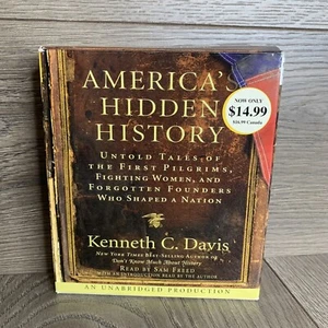 America's Hidden History: Untold Tales of the First Pilgrims Kenneth Davis Audio - Picture 1 of 8