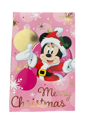 Merry Christmas Card Disney Minnie Mouse Foto 1 de 3