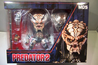 MDS MEZCO DESIGNER SERIES PREDATOR 2: CITY PREDATOR FIGURA DE ACCIÓN DE LUJO NUEVA SIN USAR, EN CAJA Foto 1 de 4