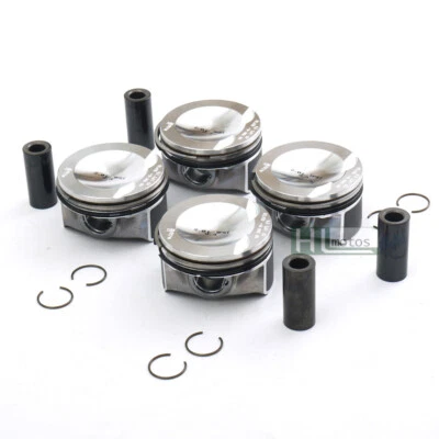 Pistones y anillos STD 4 piezas Φ82,51 mm Φ23 mm para VW Golf R Audi S3 TTS 2,0 T CJX CYFB Foto 1 de 4