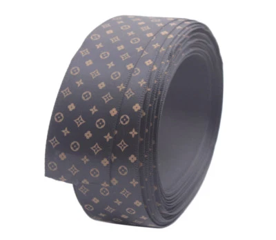 10 Meters Of 25mm Floral Printing Craft Satin Ribbon - Image 1 of 4