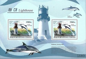 COREA - 2009 MNH "Faros del Mundo - NORUEGA" ¡Hoja de Recuerdo!!! - Imagen 1 de 1