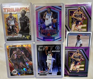 #12 Anthony Edwards 2022-23 Panini Flux Minnesota Timberwolves Triumph