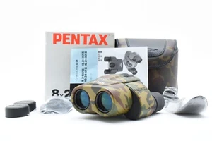 RARO《TOP MINT》PENTAX 8X 24 UCF III Binocolo Militare Camouflage Giappone - Picture 1 of 18