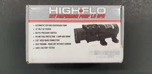 HIGH-FLO 12Vdc DIAPHRAGM PUMP, 1.0GPM, 60PSI - NEW - Picture 1 of 3