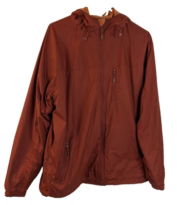 L. L. Bean, Men's, Hooded Rain Jacket, Rust color, size M - Image 1 of 4