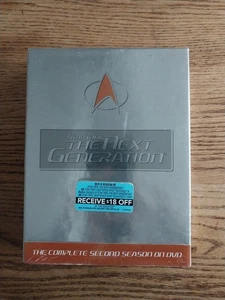 STAR TREK THE NEXT GENERATION - The Complete Second 2 Two Season DVD NEW/SEALED - Picture 1 of 3
