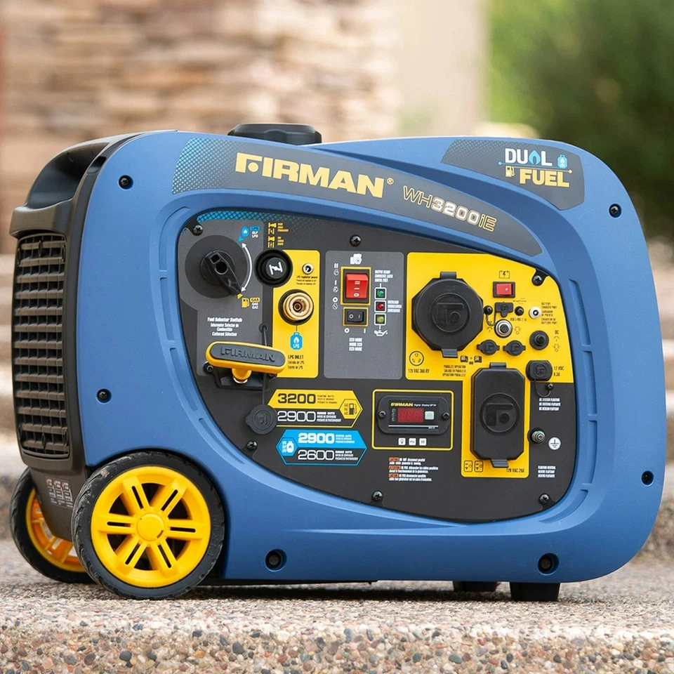 FIRMAN WH02942F 3200/2900W Dual Fuel Inverter Portable Generator