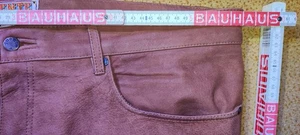 Lederhose Nubuk Fuente Herren DE60 INCH44 Cognac/Hellbraun Top Leder - Bild 1 von 11