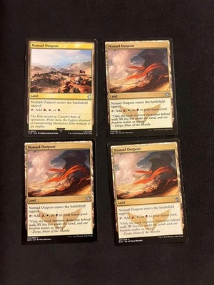 Nomad Outpost x4  [DDN & Various] Magic MTG Cards MP/HP - Image 1 of 2