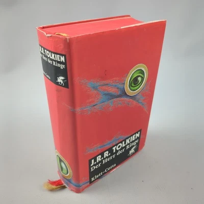 Herr der Ringe Rote Ausgabe Buch 1+2+3 J.R.R. Tolkien Gebunden Klett-Cotta | Gut - Bild 1 von 4