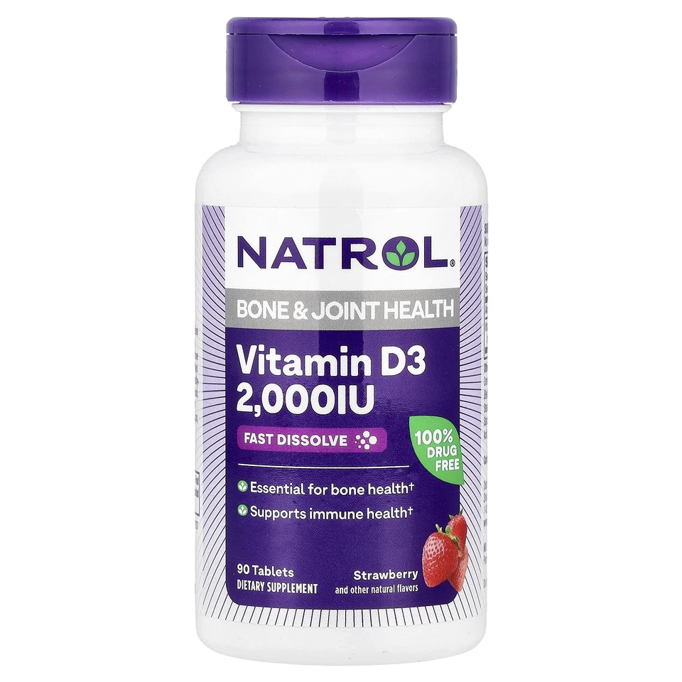 Natrol Vitamin D3 2000 IU Minis 90 Tab