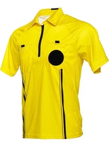 Murray Sporting Goods Yellow Soccer Referee Jersey | Men’s Official Pro - Picture 1 of 1