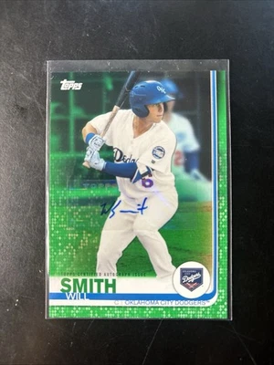 2016 Will Smith Bowman Topps  Pro Debut Auto Green /99 Refractor ROOKIE RC MINT - Image 1 of 3