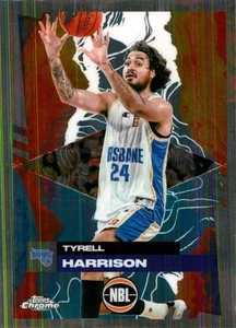 2024 2025 Brisbane Bullets NBL Basketball Topps Chrome Card - Tyrell Harrison - Foto 1 di 3