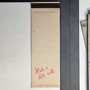 WHK Radio Cleveland 50er Jahre Tagesmusik Nacht Variety Streichholzheftchen - Bild 1 von 2