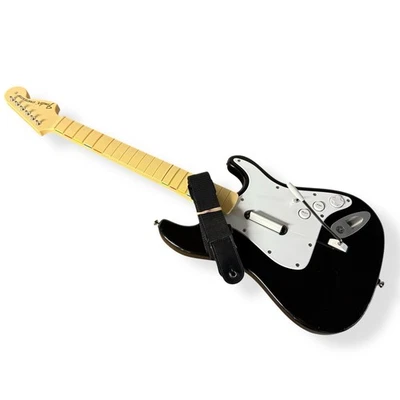 PS3 PlayStation 3 Rock Band Harmonix Fender Stratocaster Guitar 822151 No Dongle - Image 1 of 4