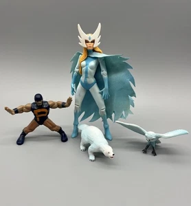 Marvel Alpha Flight Snowbird Puck Action Figures Owl Marvel Legends ToyBiz - Picture 1 of 2