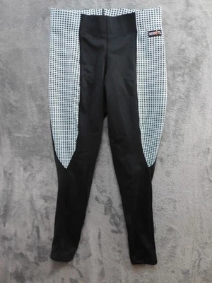 Leggings de equitación Kerrits para mujer pequeños negros pata de gallo parche en la rodilla ecuestre EE. UU. Foto 1 de 4
