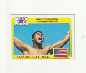 1983 Topps Greatest Olympian Cassius Clay Nm/Mt - Picture 1 of 2