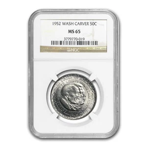 1952 Washington-Carver Half Dollar MS-65 NGC - Picture 1 of 3
