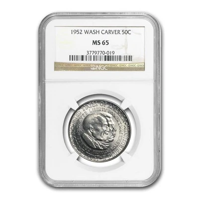 1952 Washington-Carver Half Dollar MS-65 NGC - Image 1 of 3