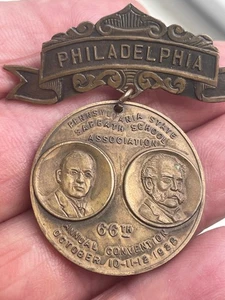 Pennsylvania State Sabbath School Annual Convention Medal 1928 - Bild 1 von 5