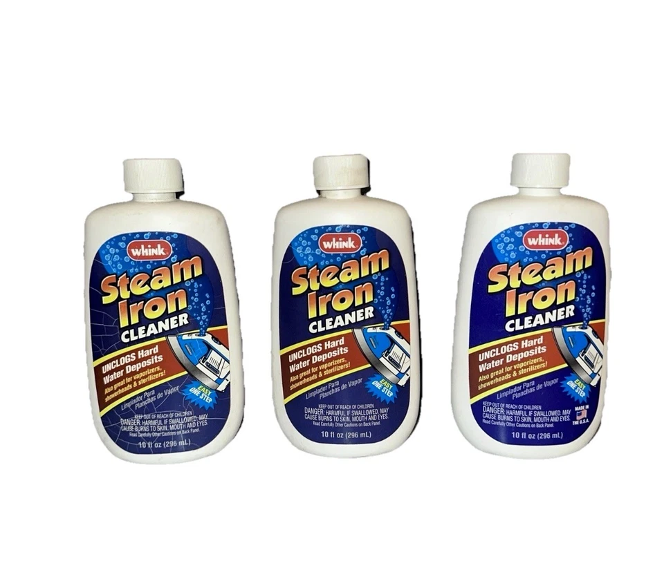 Whink 04281 Steam Iron Cleaner Bottle 10 Oz