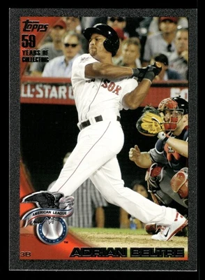 Adrian Beltre Boston Red Sox 2010 Topps Update Black #US-328 SN /59 - Image 1 of 2