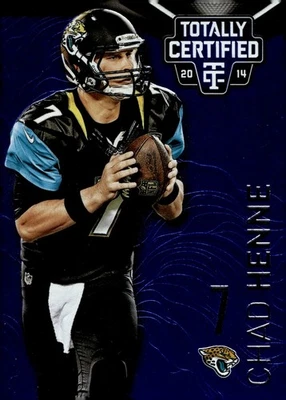 2014 Totally Certified Platinum Blue #44 Chad Henne /50 - Image 1 of 2