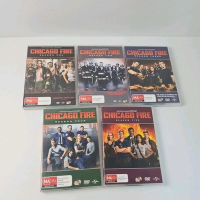 CHICAGO FIRE: TV Series DVD 1-5  Series 1 2 3 4 5 - image 1 of 4