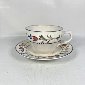 Nikko Avondale Provincial Designs Cup Saucer Vintage Replacement Floral Tea - Picture 1 of 10