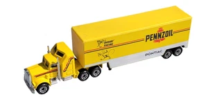 1983 Matchbox Waltrip Pennzoil Kenworth Aerodyne Tractor Trailer - 1:87 - Picture 1 of 5