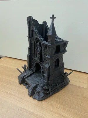 Medieval Dice Tower For DnD, Board Game Dice Tower - Image 1 of 4