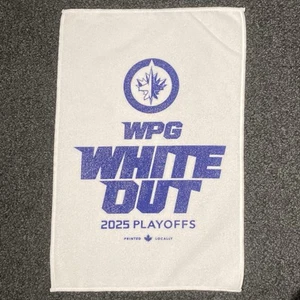 WINNIPEG JETS 2025 WHITE OUT STANLEY CUP PLAYOFFS TOWEL SOUVENIR SGA HOCKEY - Bild 1 von 3